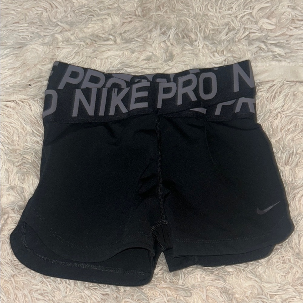 Nike Pro Cross Band Athletic Shorts